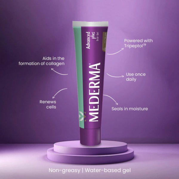 Mederma Advance Plus Scar Gel – Dermatologist-Recommended Scar Treatment - Image 2