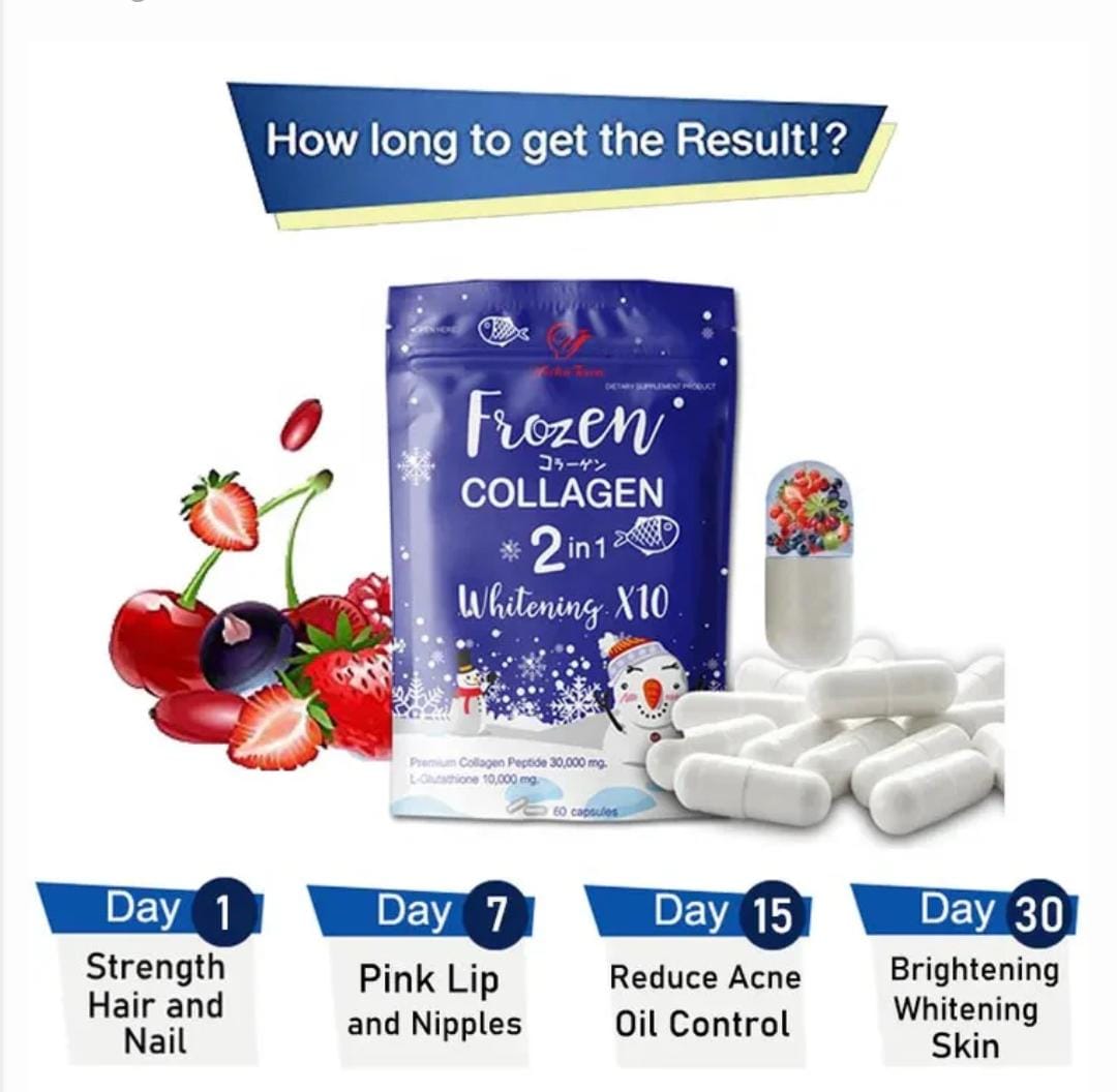 Frozen Collagen Capsules – Antioxidant & Wellness Supplement - Image 4