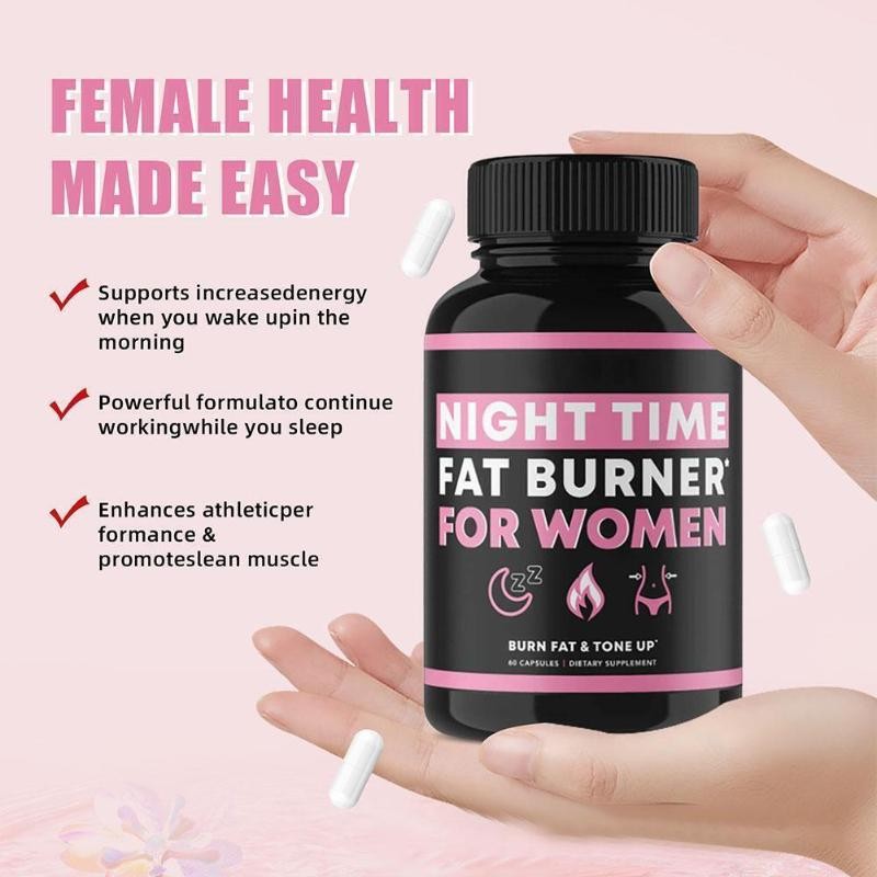 Night-Time Support Capsules for Women – 60 Count - Image 7