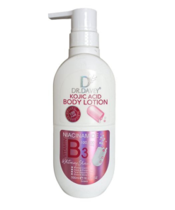 Dr Davey Kojic Acid Body Lotion with Niacinamide and Vitamin B3