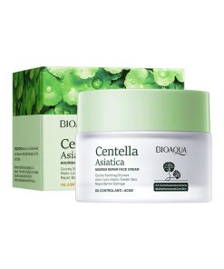 BIOAQUA Centella Asiatica Nourish Repair Face Cream Soothing Dryness Moisturizing Face Skin Care Oil Control Anti-Acne 50g / 1.76oz