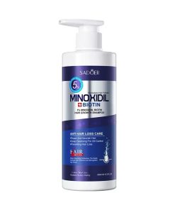 SADOER Minoxidil Biotin Hair Growth Conditioner, 5% Formula with Biotin, Repair and Nourish Treatment, Prevents Hair Loss, Smooth Strong Hair, 300ml